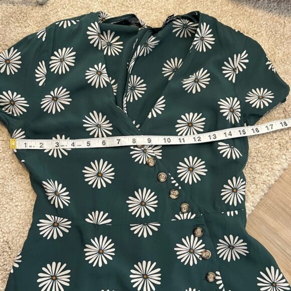 Madewell Daisy Button Up Wrap Dress - Picture 8 of 11